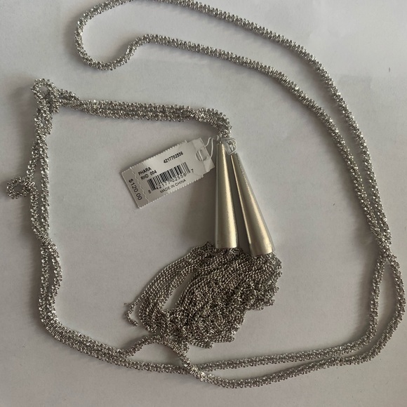 Kendra Scott Phara Wrap necklace silver - Picture 3 of 3